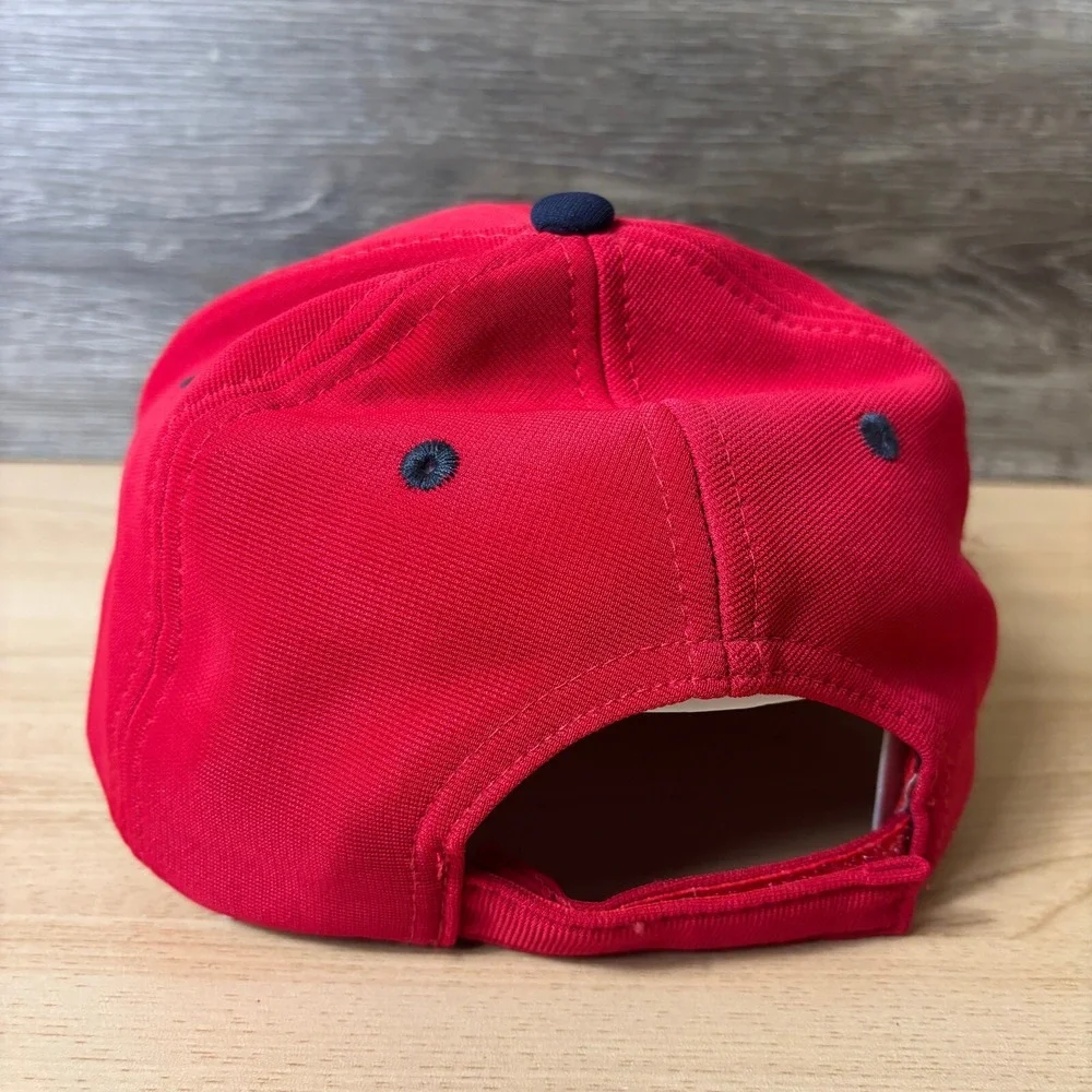 Cooperstown‎ Hat Cap Strap Back Red Logo Baseball Dreams Park Adjustable